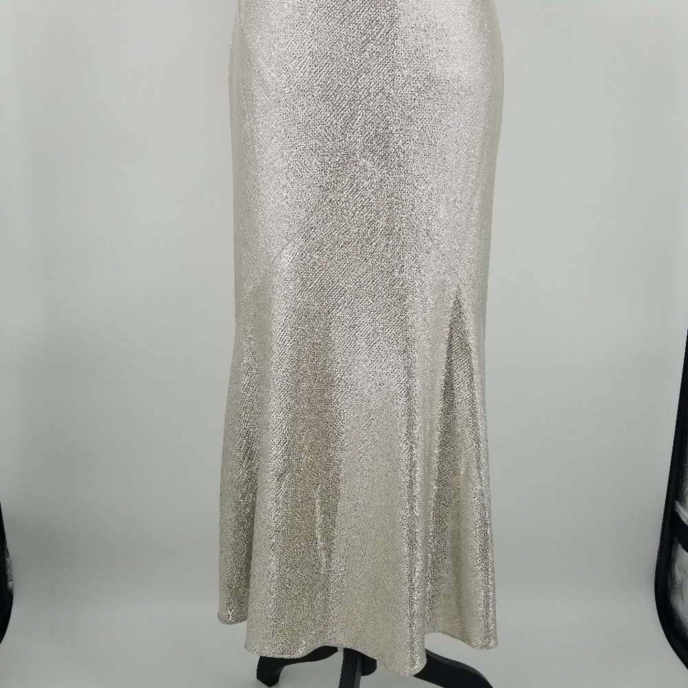 Ralph Lauren Flutter Sleeve Evening Dress 6 & 12 - Picture 6 of 13
